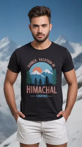 Trendy Himachal Vacation T Shirt