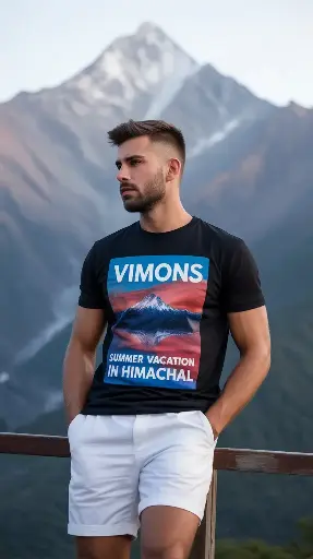 T shirt for Vacation in Himachal